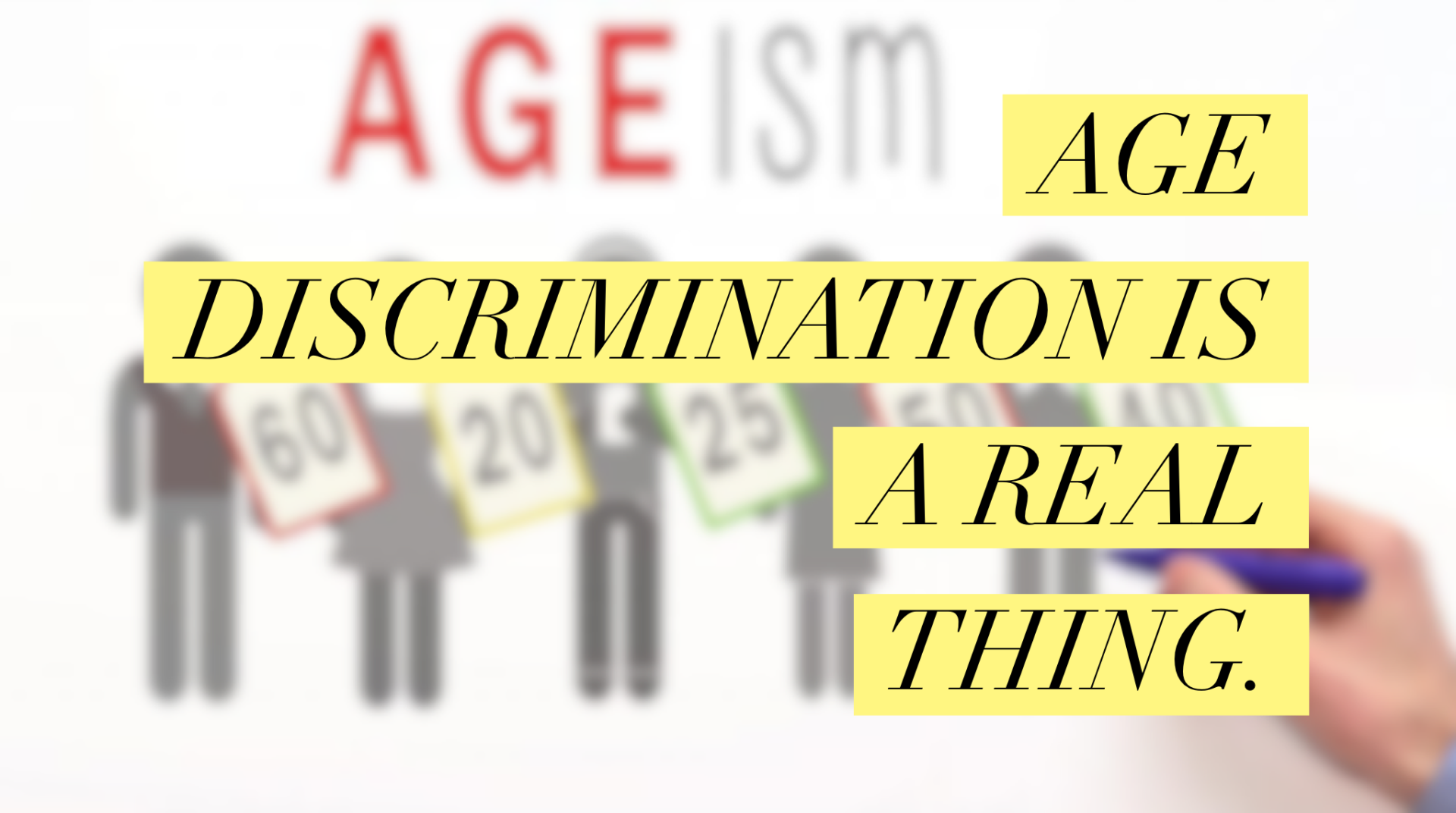 Age Discrimination Is A Real Thing NY Employment Lawyers Sexual 