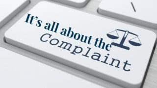 It’s all about the complaint…