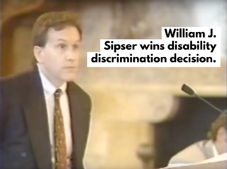 William Sipser secures far reaching Appellate Court disability discrimination victory overturning lower court decision