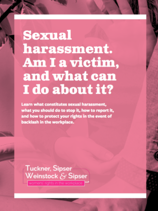 Sexual Harassment: Am I a Victim, and What Can I do About It?