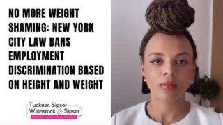 NYC Weight Discrimination Lawyer & Obesity Discrimination Attorney