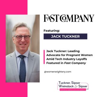 Jack Tuckner: Leading Advocate for Pregnant Women Amid Tech Industry Layoffs Featured in Fast Company